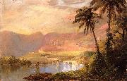 Frederic Edwin Church Tropical Landscape Sweden oil painting reproduction